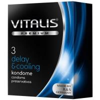 VITALIS PREMIUM delay & cooling (3 шт.) - с охлаждающим эффектом