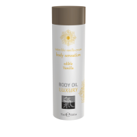 Shiatsu Body Oil Luxury edible Vanilla, 75 мл. Съедобное масло для тела, Ваниль