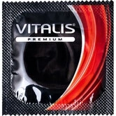 Презервативы "Vitalis", с клубничным настроением, 1 шт
