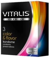 VITALIS PREMIUM color & flavor (3 шт.) - цветные/ароматизированные