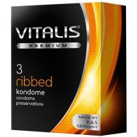 VITALIS PREMIUM ribbed (3 шт.) - ребристые (ширина 52 mm)