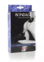 Lola Toys Bondage Ankle Cuffs, черные. Оковы с мехом