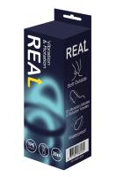 Реалистичный вибратор Real с пультом ДУ, 20 см. С функцией ротации