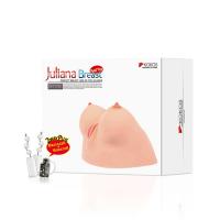 JULIANA BREAST, мастурбатор с вибрацией. Грудь-вагина
