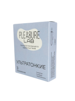 Презервативы Pleasure Lab, 3 шт. Ультратонкие