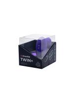 Парный вибромассажер TWIN+ Purple, с пультом и управлением через приложение