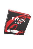 Презервативы EXPERT Cola, аромат Колы, 3 шт