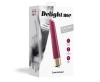 Мини-вибромассажер Love to Love Delight Me, 12 см, бордовый