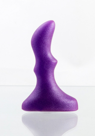 Анальный стимулятор Small ripple plug purple