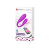 Baile Pretty Love August, фиолетовый. Вибратор для двоих с дистанционным управлением