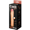 Bioclon Cock Next Насадка-удлинитель 19 см, телесная. Реалистичная для пениса