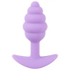 Ребристая анальная пробка Cuties Mini Butt Plug