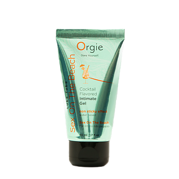 Съедобный интимный гель Orgie Lube Tube Cocktail Sex On The Beach, 50 мл
