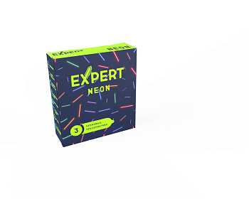 Презервативы Expert Neon, 3 шт