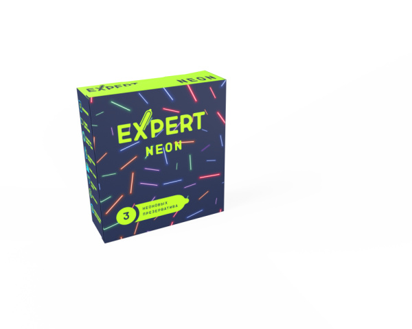 Презервативы Expert Neon, 3 шт