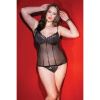 МЯГКОЕ БЮСТЬЕ БЕЗ КОСТОЧЕК И ТРУСИКИ, One Size XL