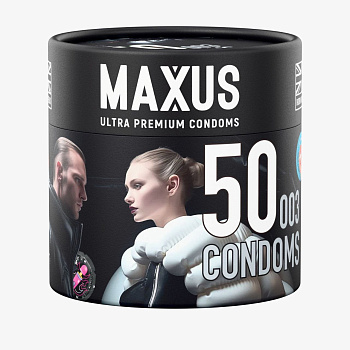 MAXUS Презервативы SO MUCH SEX 003 (1 шт) Экстремально тонкие