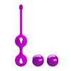 Вагинальные шарики 014491 Silicone+ABS 32*163 (purple)