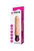 A-toys Bendable Vibrator Cocksman, телесный. Перезаряжаемый вибратор с подогревом