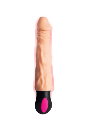 A-toys Bendable Vibrator Cocksman, телесный. Перезаряжаемый вибратор с подогревом