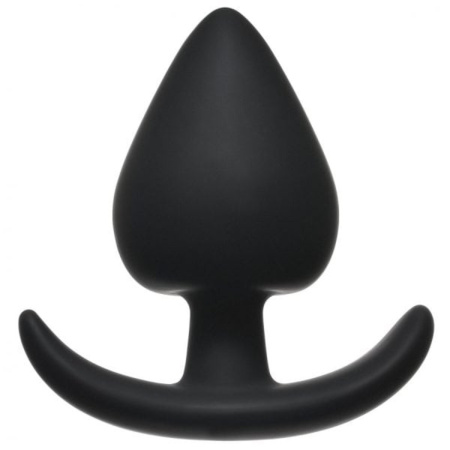 Lola Toys Back Door Perfect Fit Plug Medium, черная. Анальная пробка для ношения