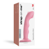 Фаллоимитатор с двойным таппингом Strap-on-me Wave, кораллово-розовый