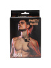 Lola Games Party Hard Love Addict, черный. Кляп без отверстий с кольцами