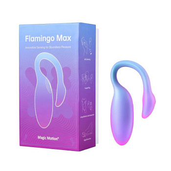 Вибратор Magic Motion Flamingo Max, синий