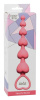 Анальная цепочка Heart's Beads Pink