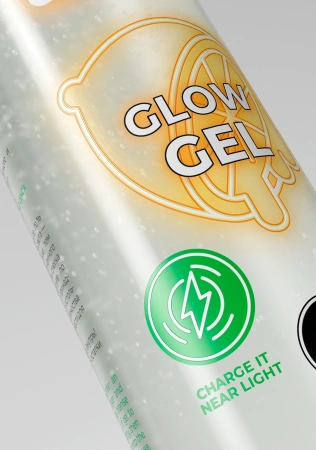 Интимный гель на водной основе «SGAN Glow Gel» с эффектом свечения, 110 мл.