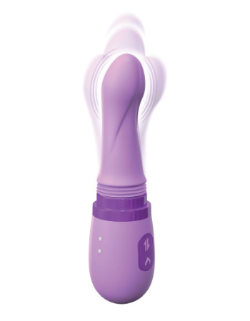 Pipedream Fantasy For Her Her Personal Sex Machine, фиолетовая. Ручная мини секс-машина с функцией нагрева