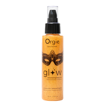 Мерцающий хайлайтер-масло для тела Orgie Glow Shimmering Body Oil, 110мл