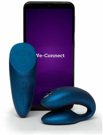 Вибратор We-Vibe Chorus для пар, синий