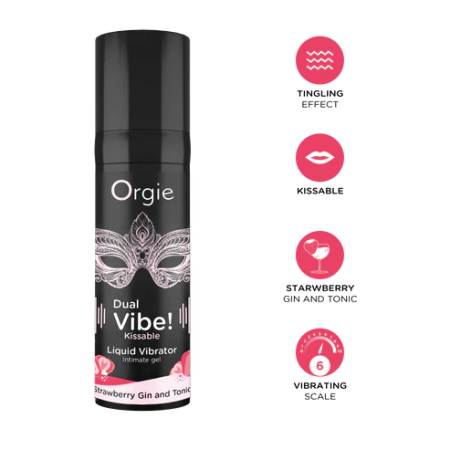 Набор Orgie Vibe! Bullet с вибрирующим гелем Dual Vibe и вибропулей